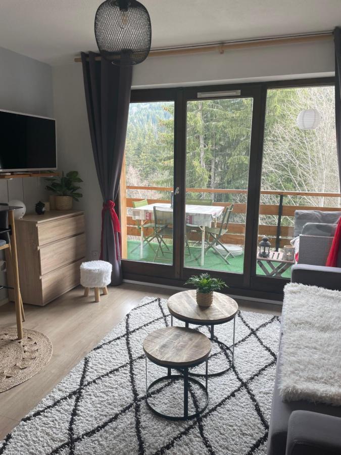 Studio Turquoise Quartier Grattague Vue Montblanc Saint-Gervais-les-Bains Dış mekan fotoğraf